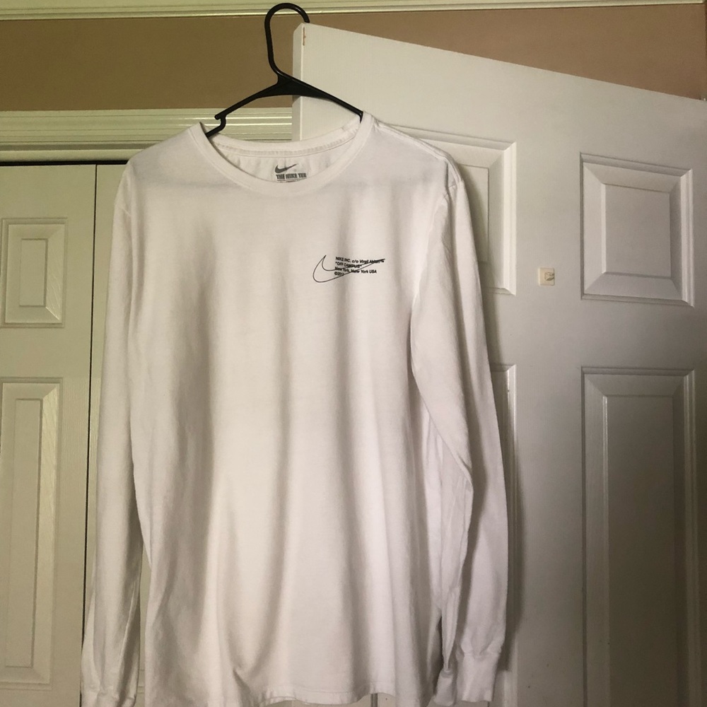 Off White Off Campus Nike Long Sleeve T shirt.